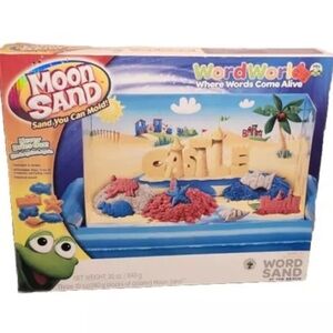 Word World Where Words Come Alive  Moon Sand Brand New RARE